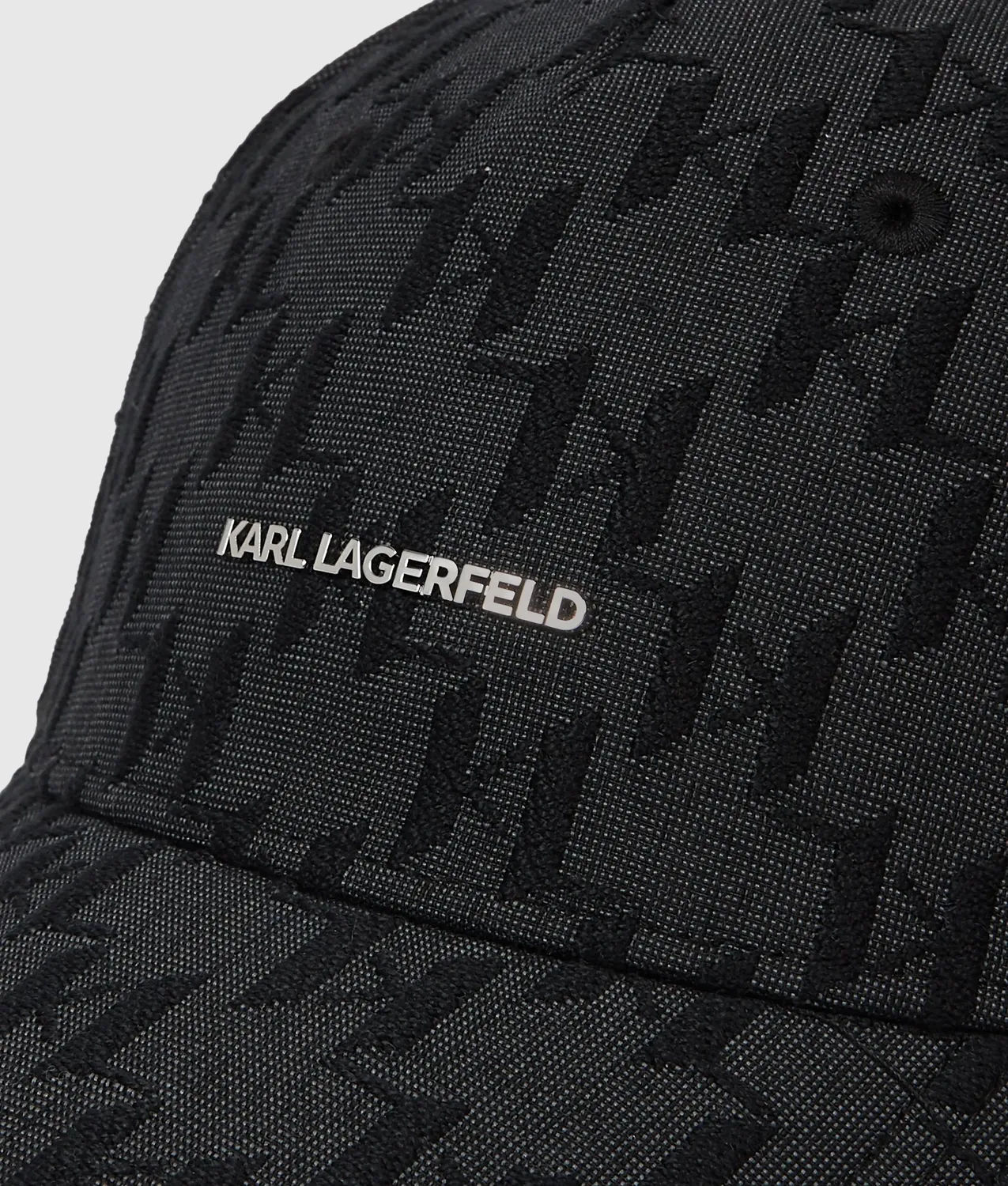 Karl Lagerfeld K/Monogram Jacquard Cap verstellbar