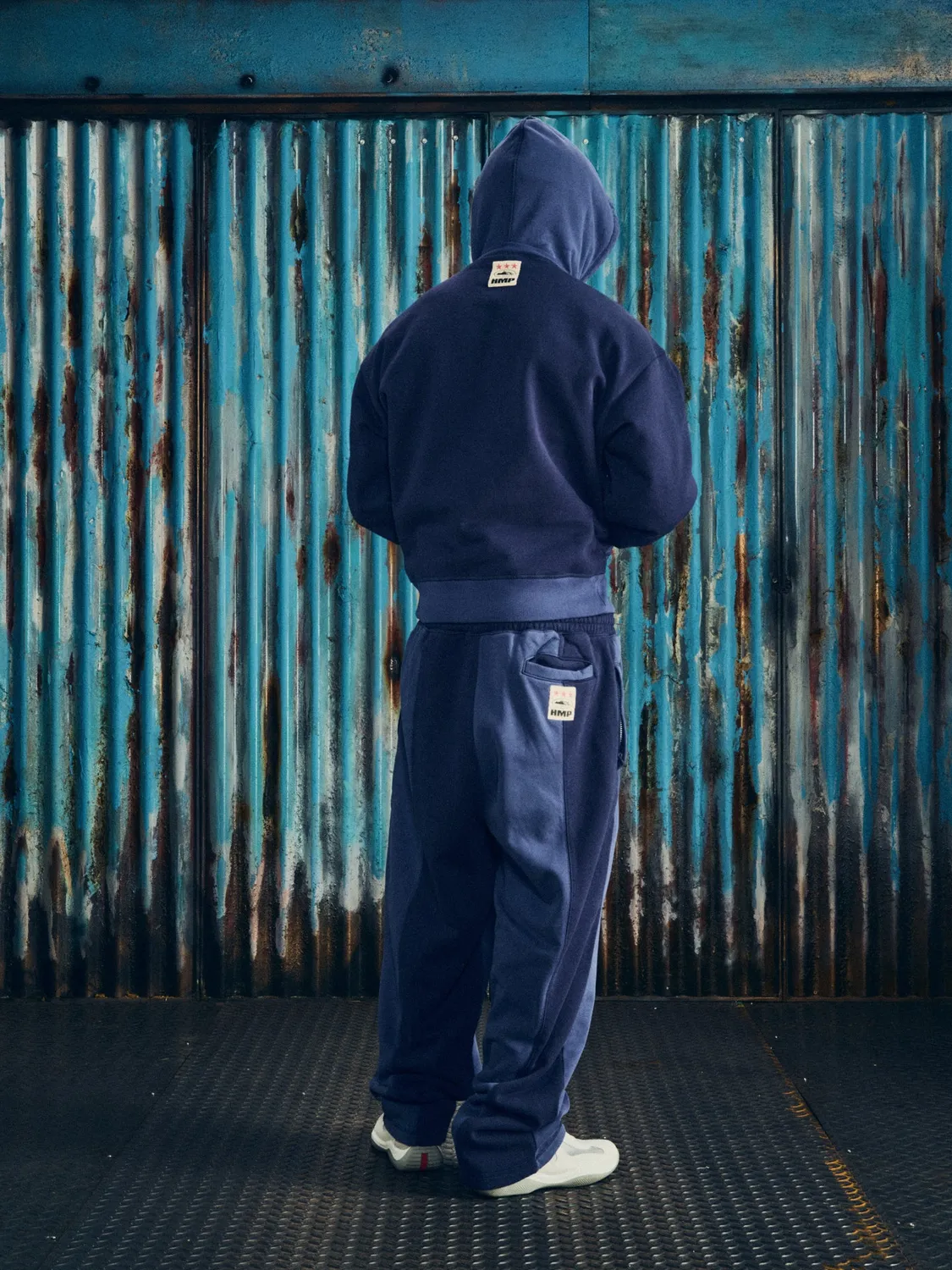Corteiz Hmp Contrast Hoodie Navy S-XXL Fleece