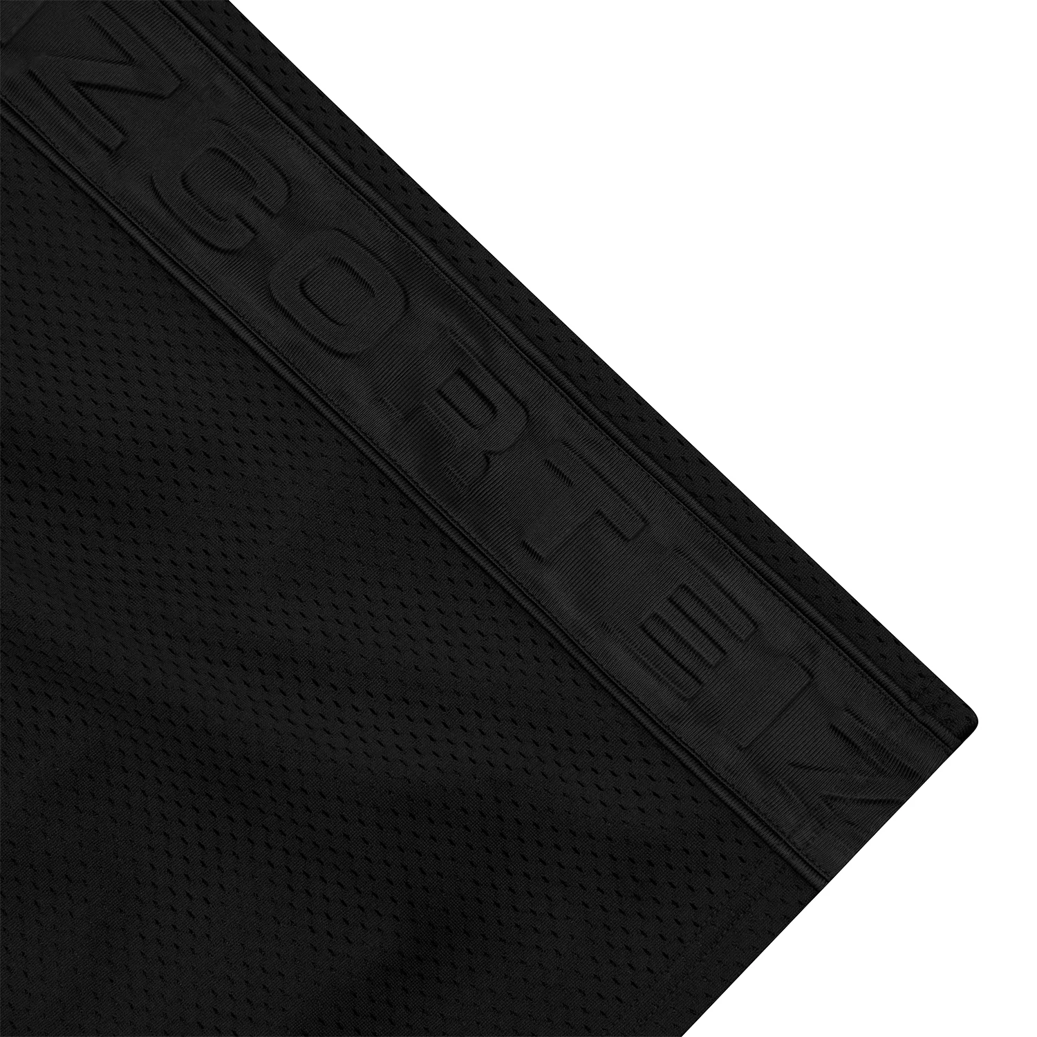 Corteiz Dem Pro Mesh Shorts Schwarz Zip-Taschen