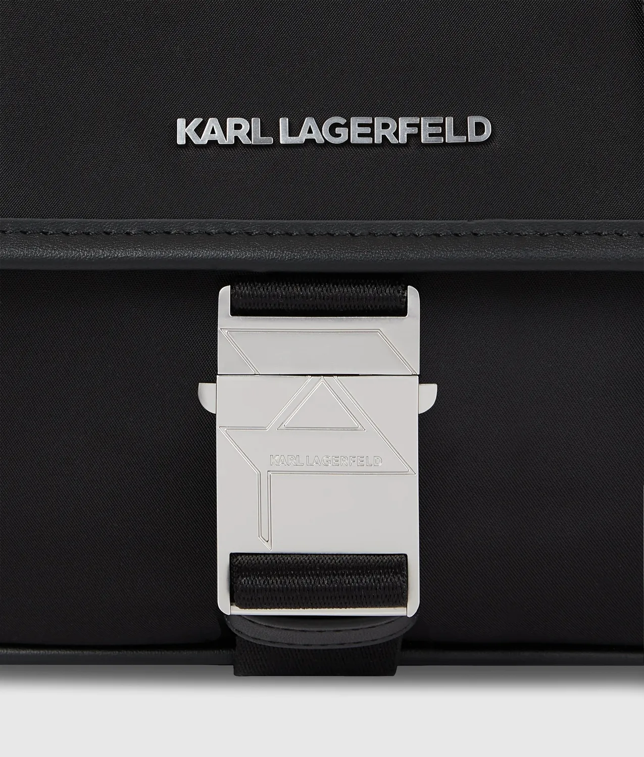Karl Lagerfeld K Nylon Umhängetasche Schnalle