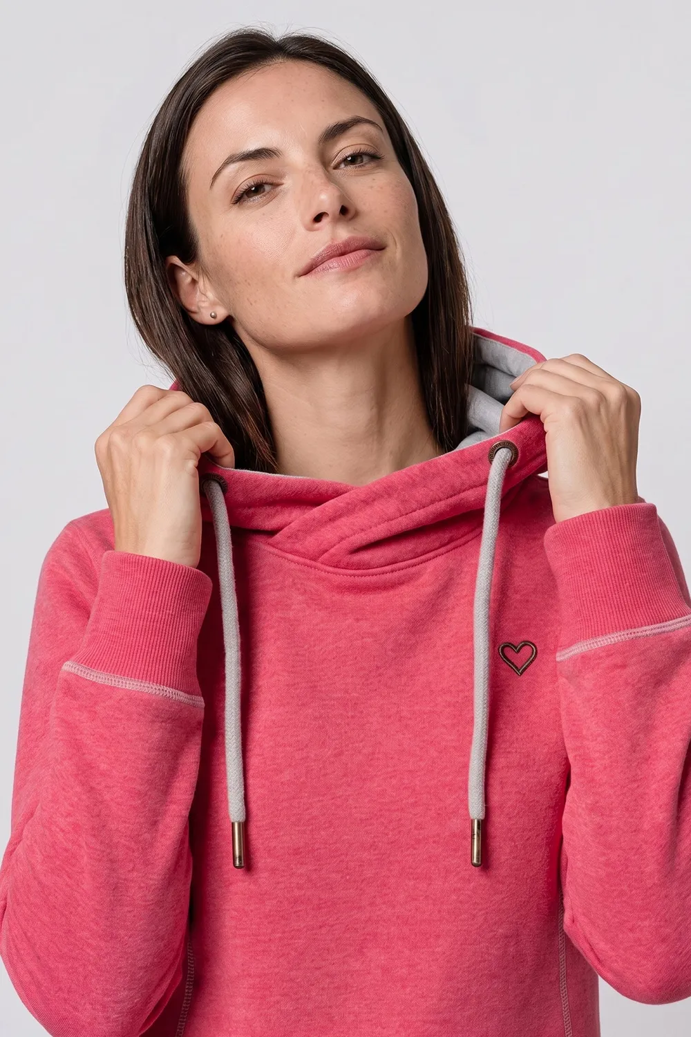 Alife & Kickin AlvaAK A Hoodie Rot Kapuze