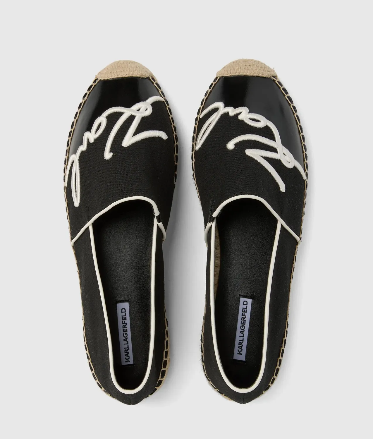 Karl Lagerfeld Kamini Espadrilles Slipper Canvas