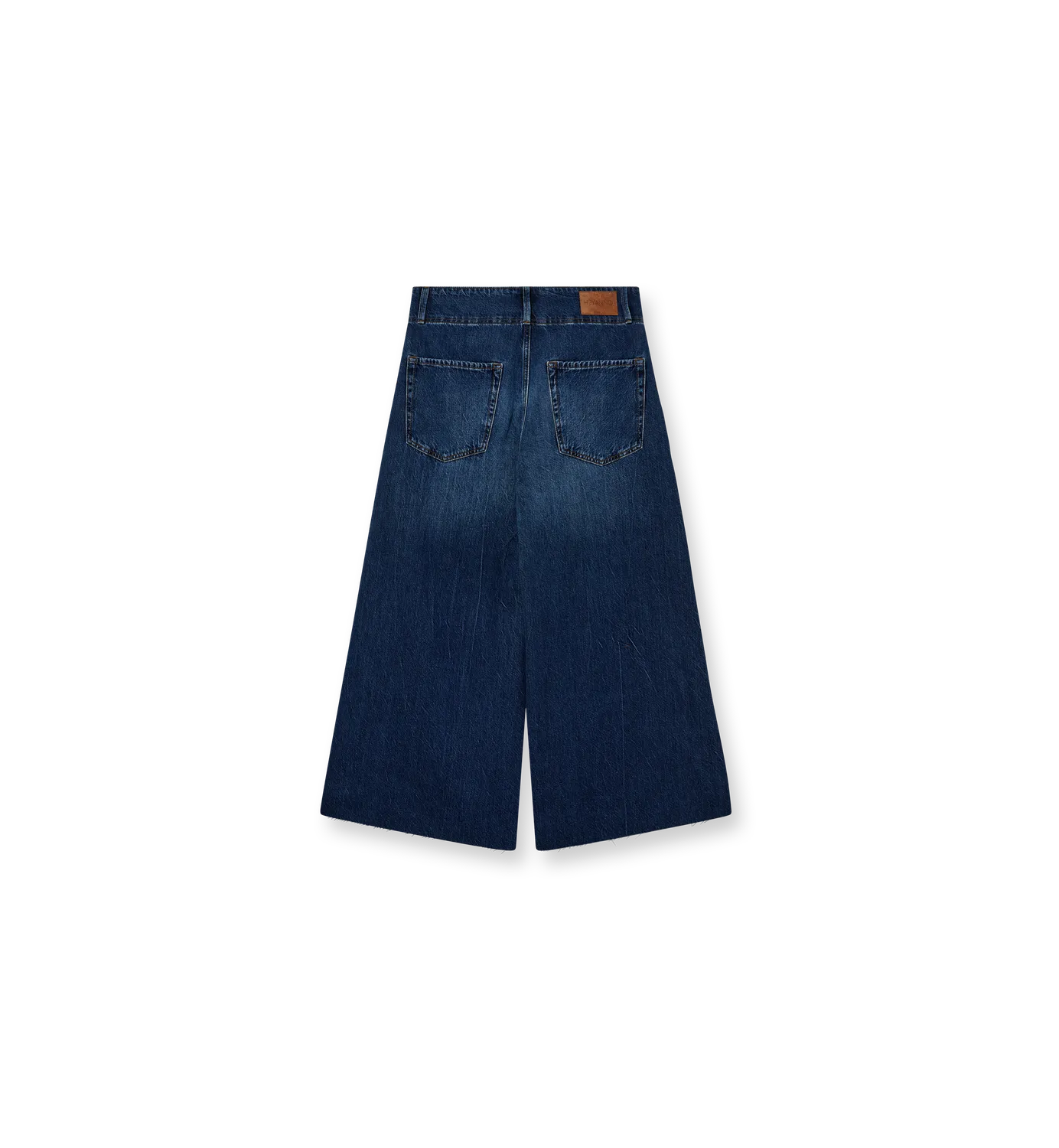 Mos Mosh MMDicover Soft Jeans Wide Leg Dark Blue 32