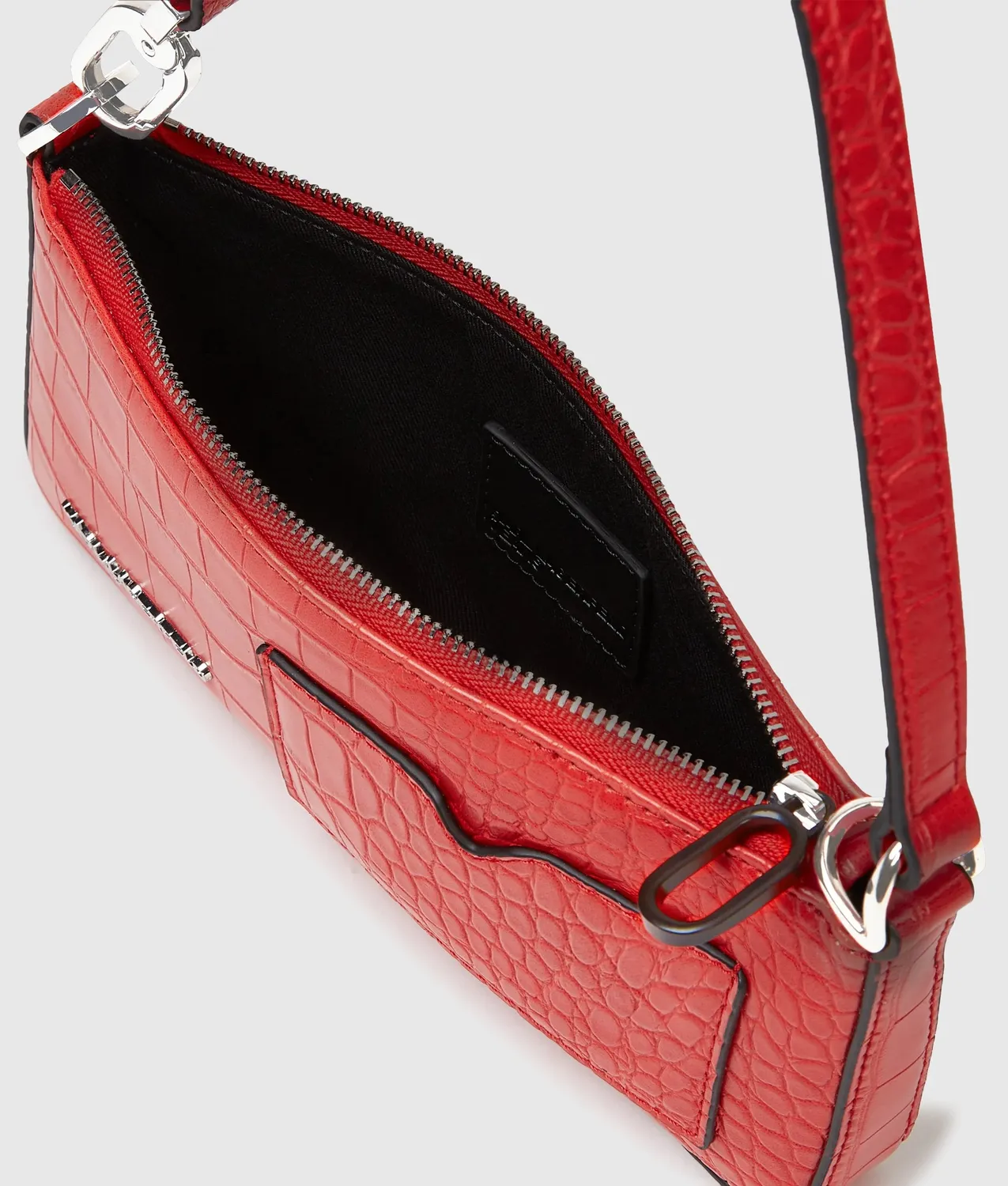 Karl Lagerfeld KL Jeans Croco-Pouchette One Size Krokoprint