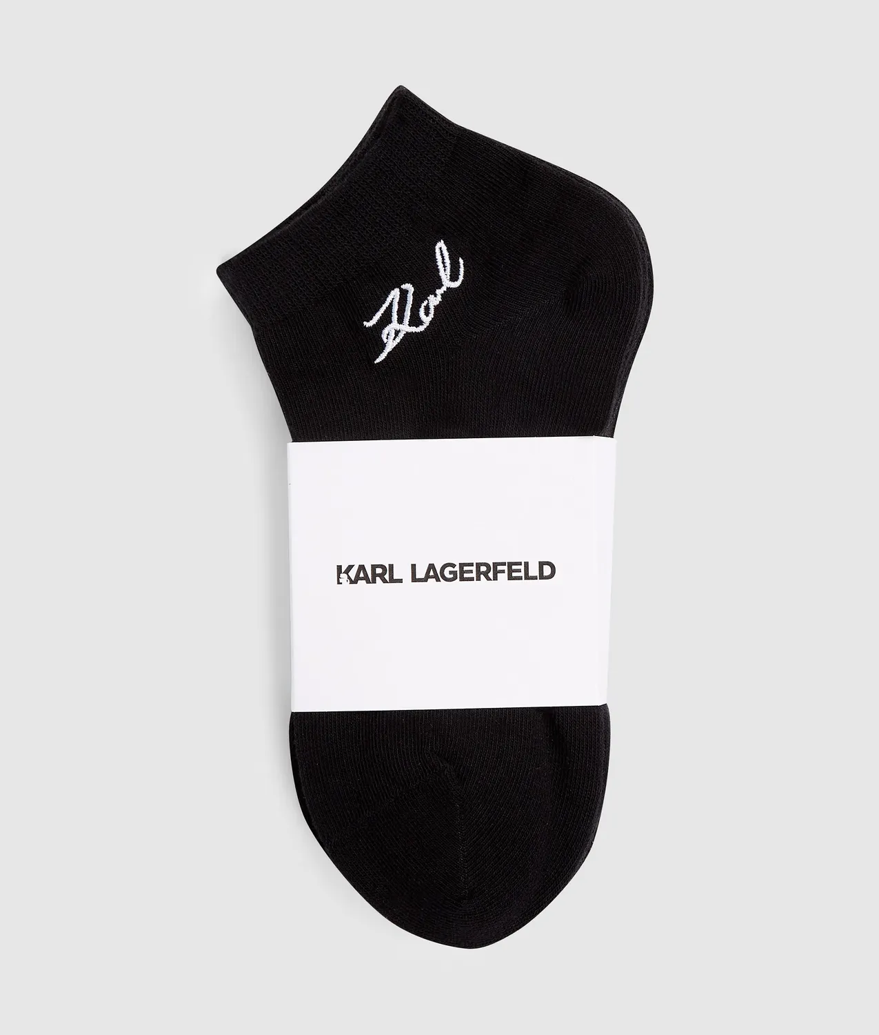 Karl Lagerfeld Signature Kurzsocken 3er-Pack Baumwolle