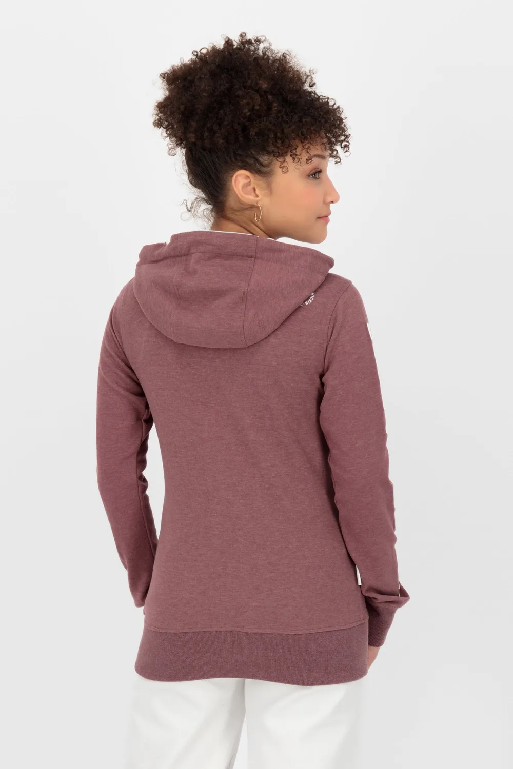 Alife & Kickin JessyAK A Sweatjacke Pink Kapuze