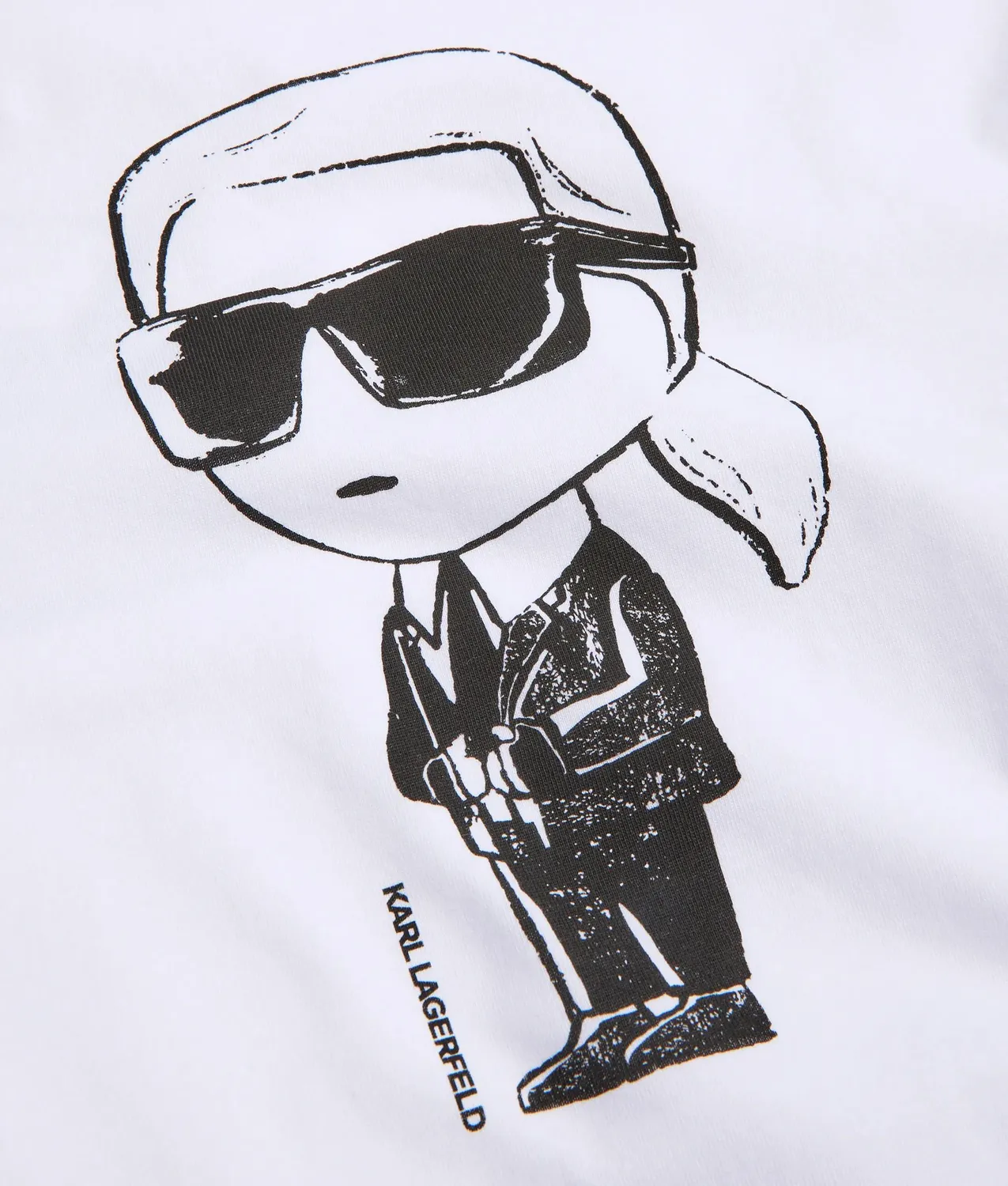 Karl Lagerfeld Boys Ikon Outline T-Shirt Größe 8Y