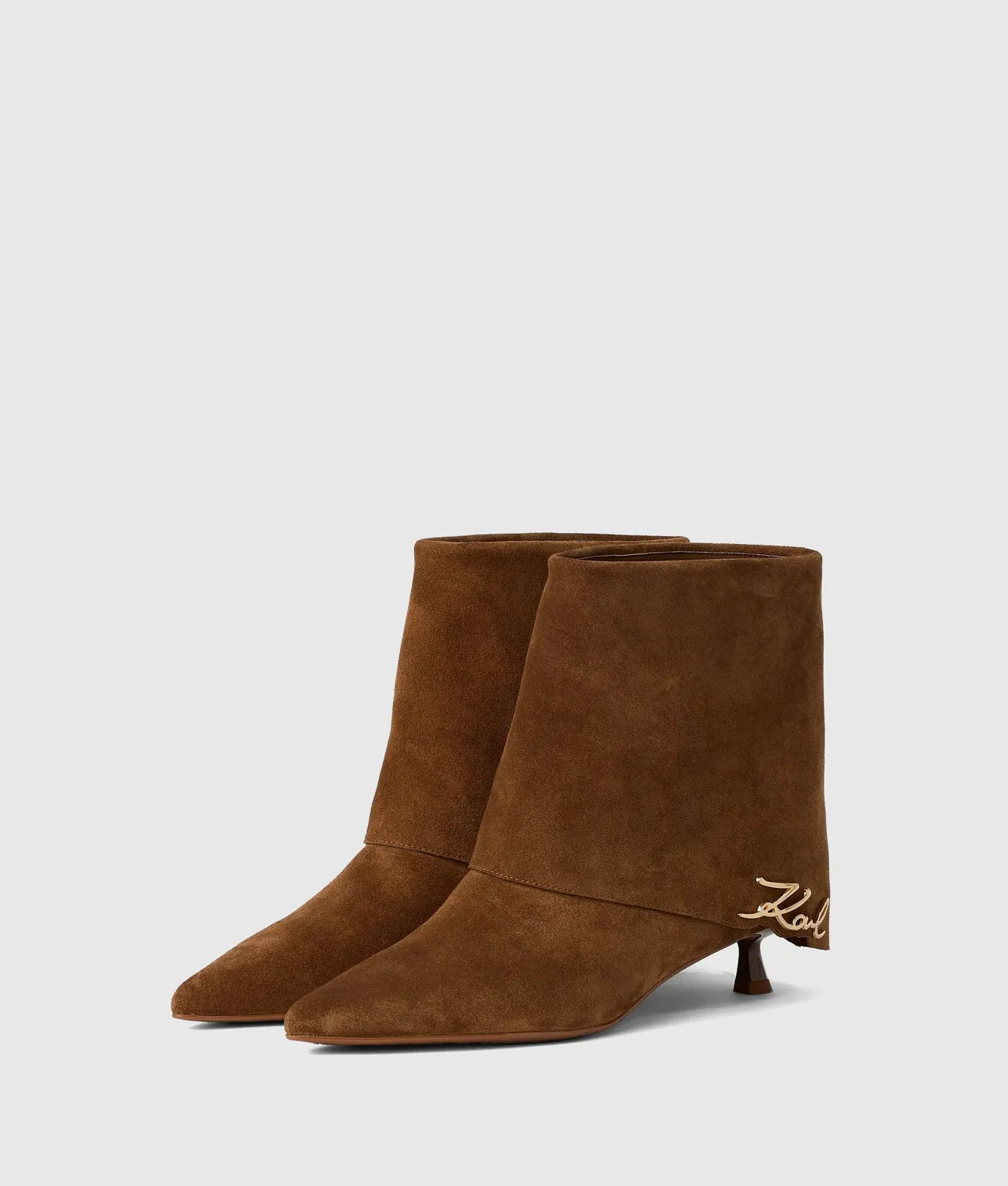 Karl Lagerfeld Pasha Stiefeletten Wildleder Damen