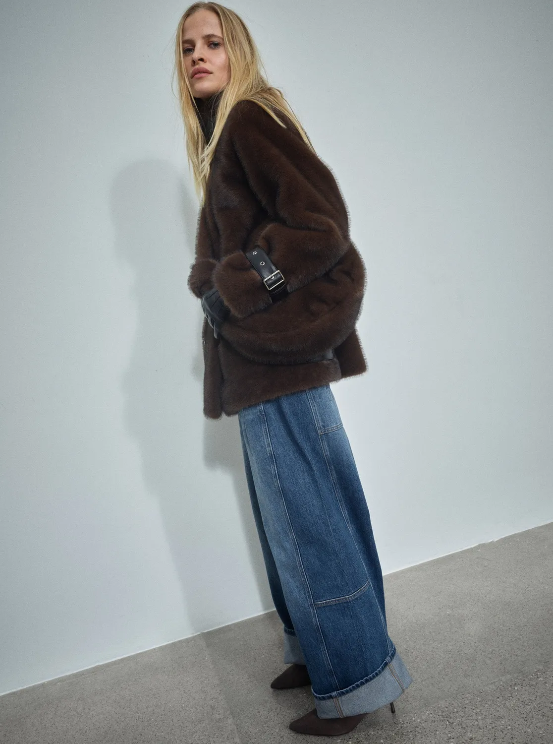 Mos Mosh MMDarta Foster Jeans Wide Leg blau