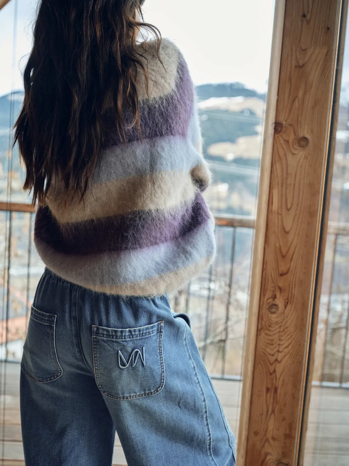 Mos Mosh MMSuvi Stripe Strickpullover gestreift