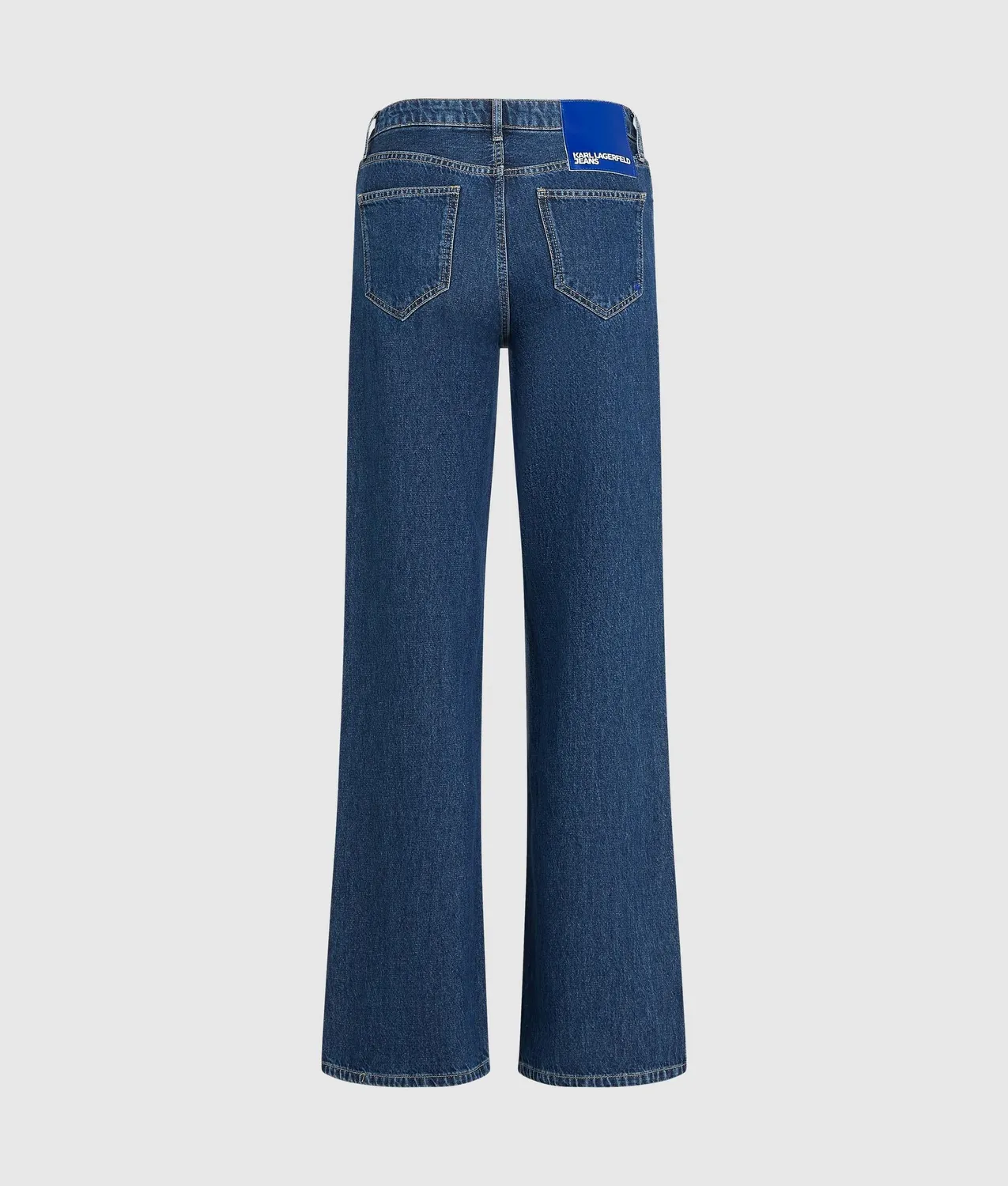 Karl Lagerfeld KL Jeans Split-Hem Relaxed Jeans Damen Mid-Rise