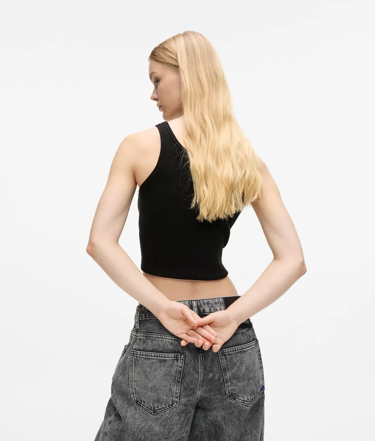 Karl Lagerfeld Jeans Tank Top Strick Logo Damen