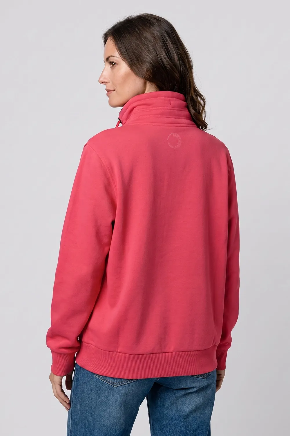 Alife & Kickin LisbethAK A Sweatjacke Rot Baumwolle