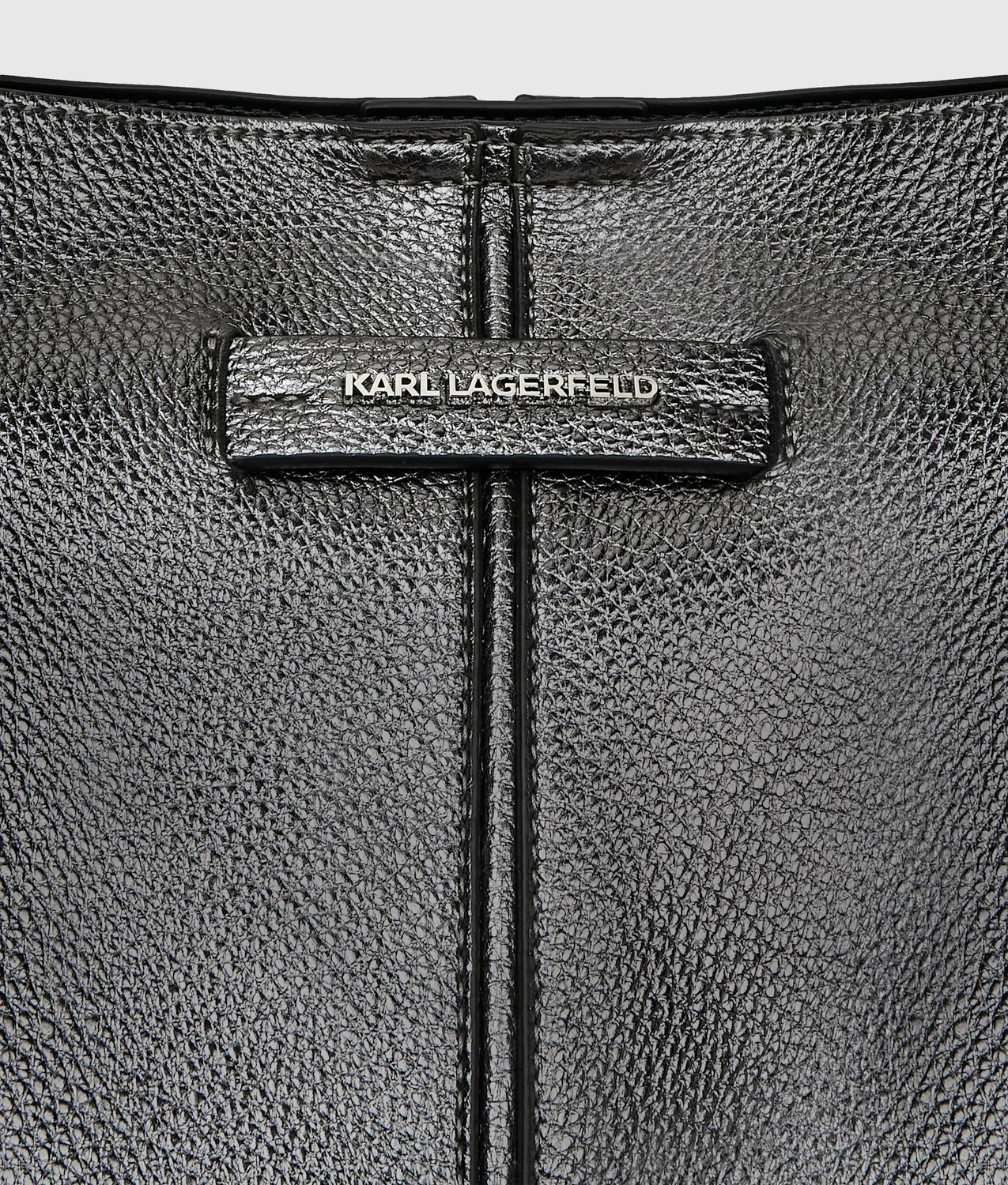 Karl Lagerfeld K/Pierced Metallic Tote Shopper Laptopfach