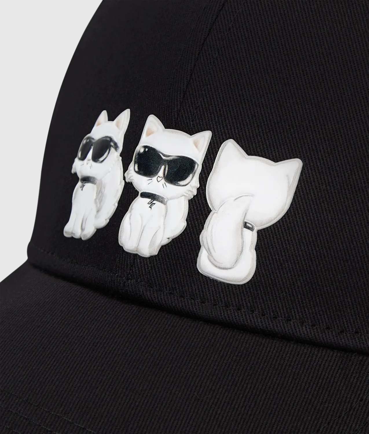 Karl Lagerfeld Ikon Choupette Cap Sixpanel verstellbar