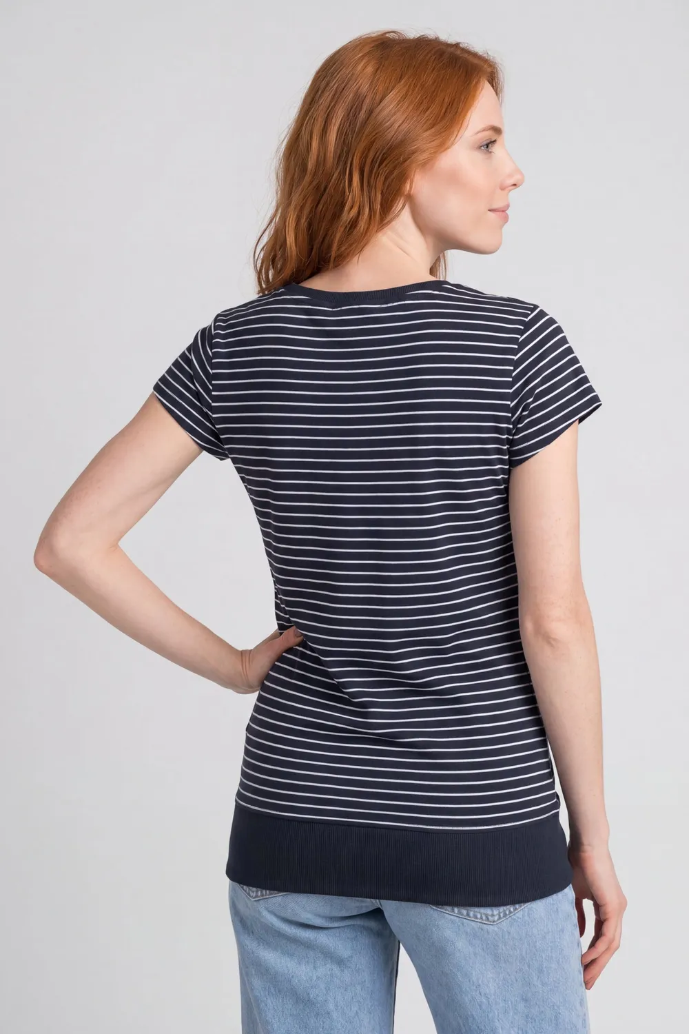 Alife & Kickin AdelineAK P Shirt Dunkelblau Damen