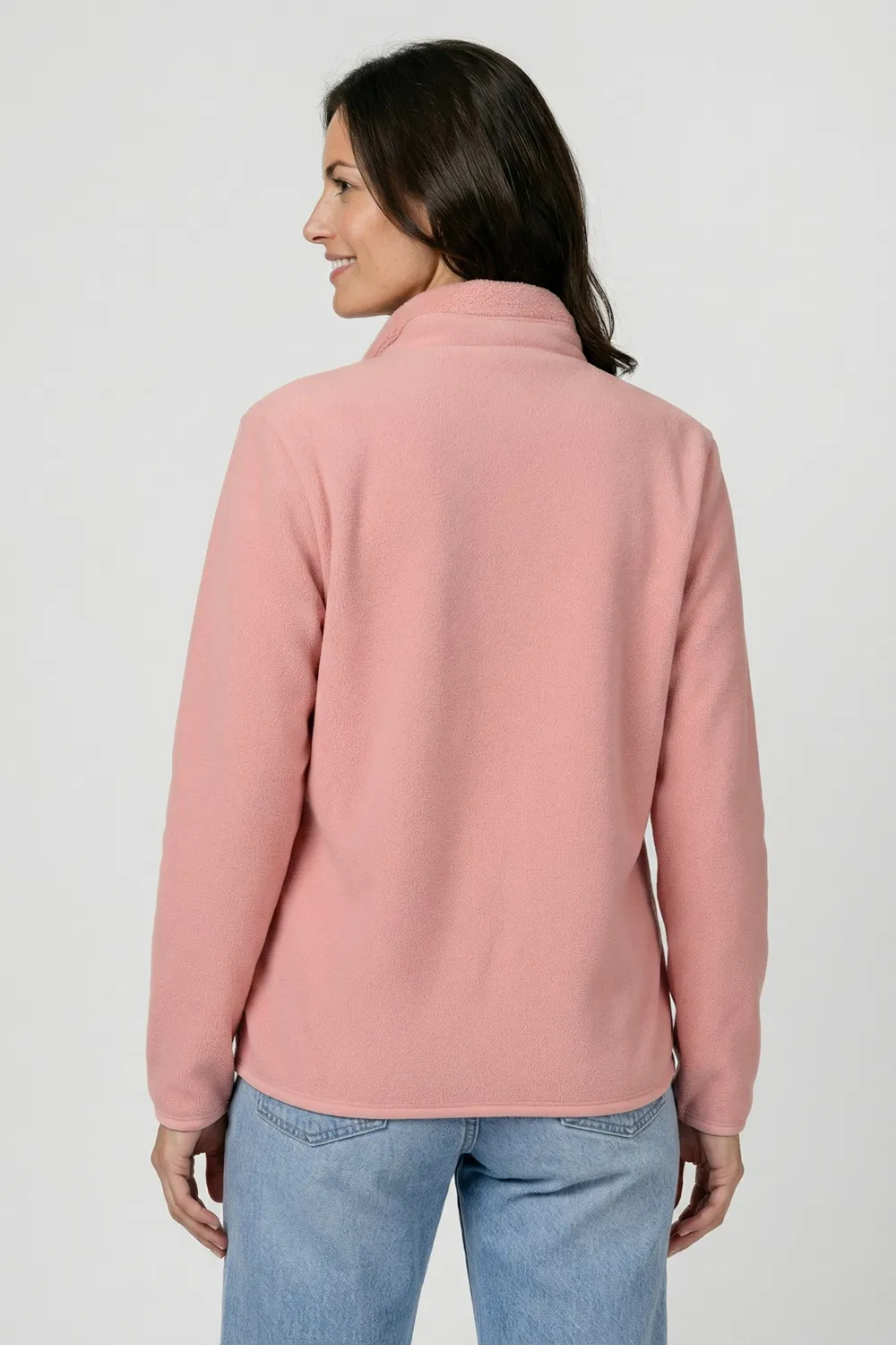 Alife & Kickin LysannAK T Teddyjacke pink flauschig