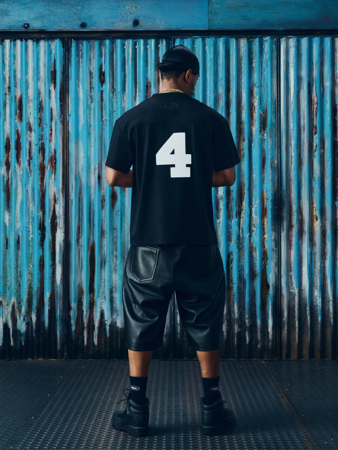 Corteiz State Mesh Jersey Trikot Black Mesh