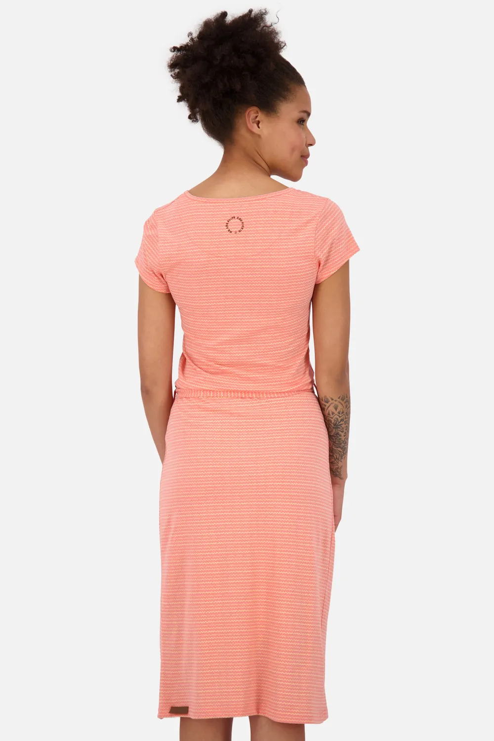 Alife & Kickin TheaAK B Shirtkleid Orange Jersey