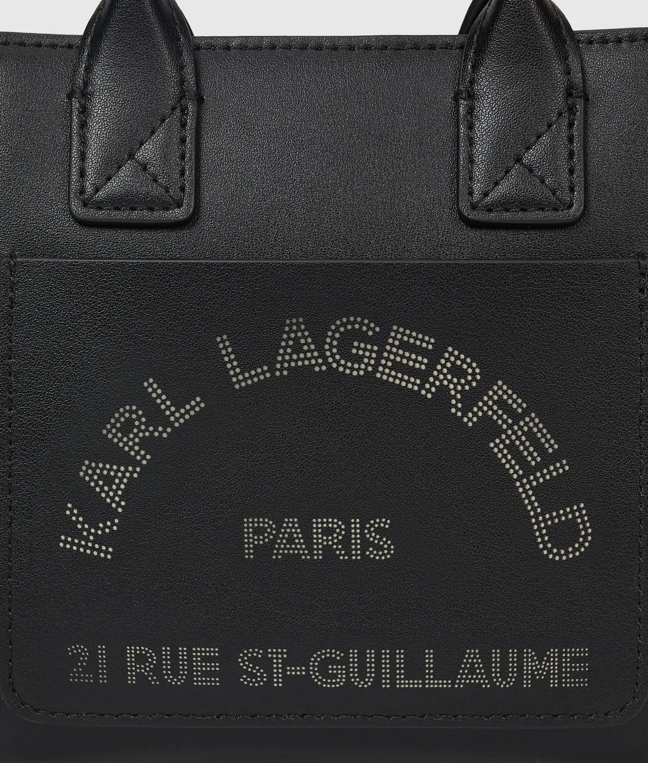 Karl Lagerfeld K/Daily Mini Pocket Tote Leder schwarz Einheitsgr.
