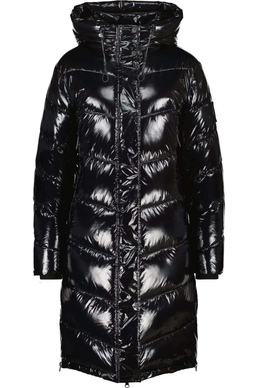 Alife & Kickin LolaniAK A Puffer Parka schwarz lang
