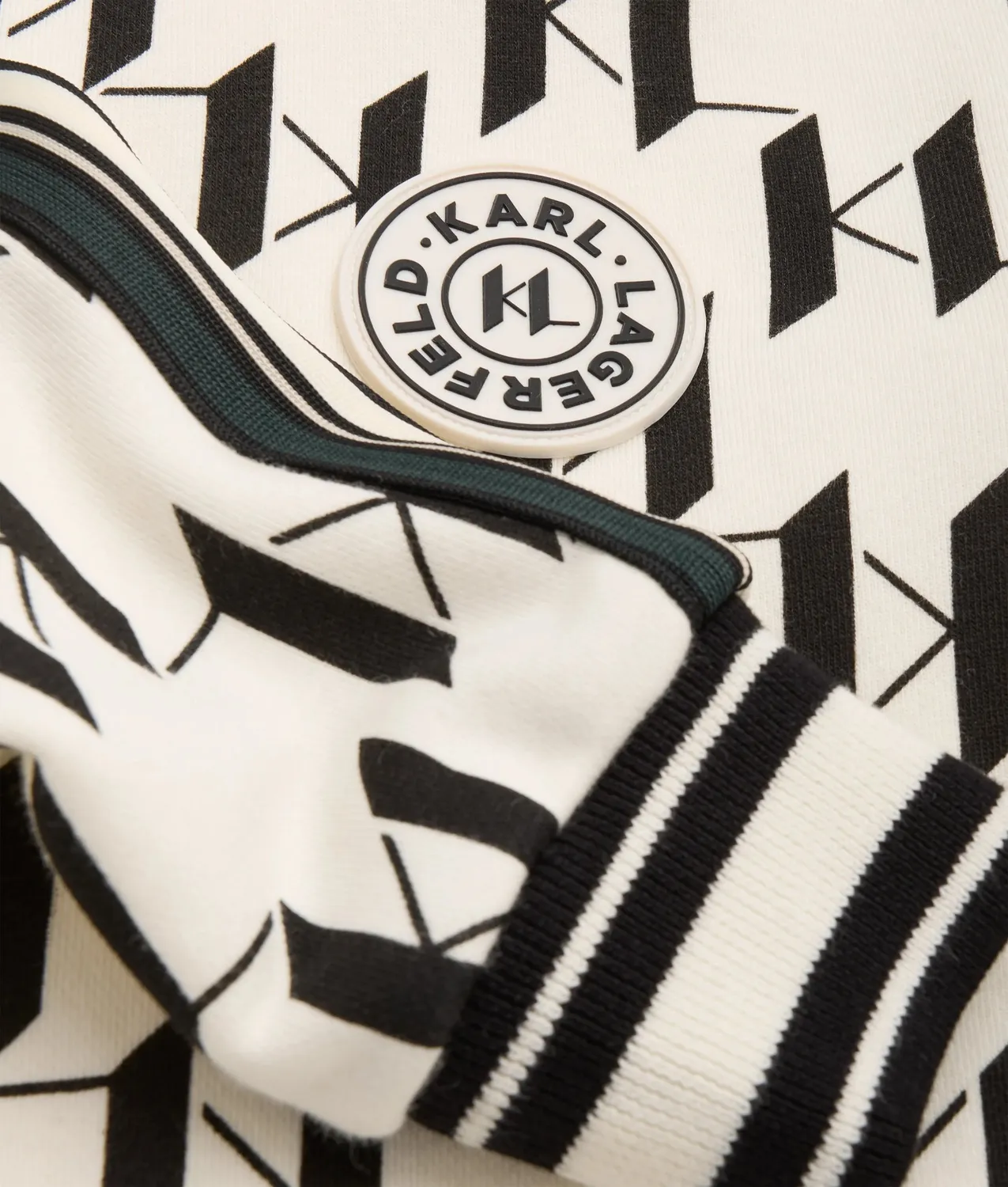 Karl Lagerfeld Monogram Boys Sweatshirt Kinder Allover Grösse 2Y-16Y