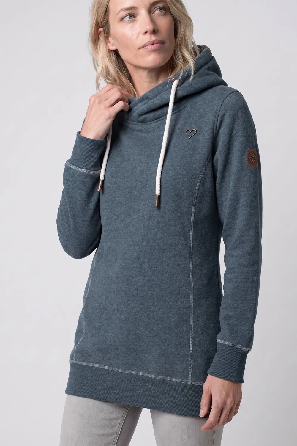 Alife & Kickin AlvaAK A Hoodie dunkelblau Damen