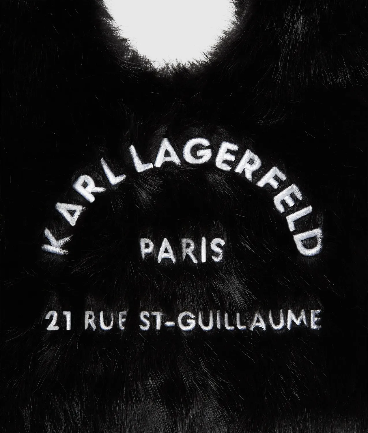 Karl Lagerfeld Rue St-Guillaume Hobo Plüsch