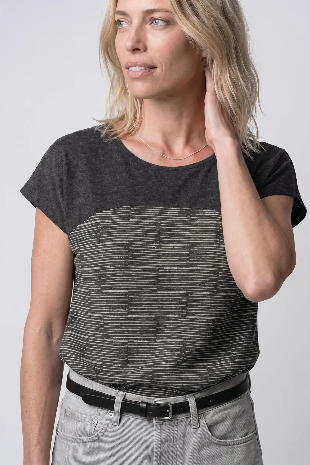 Alife & Kickin FridaAK B T-Shirt Schwarz Baumwolle