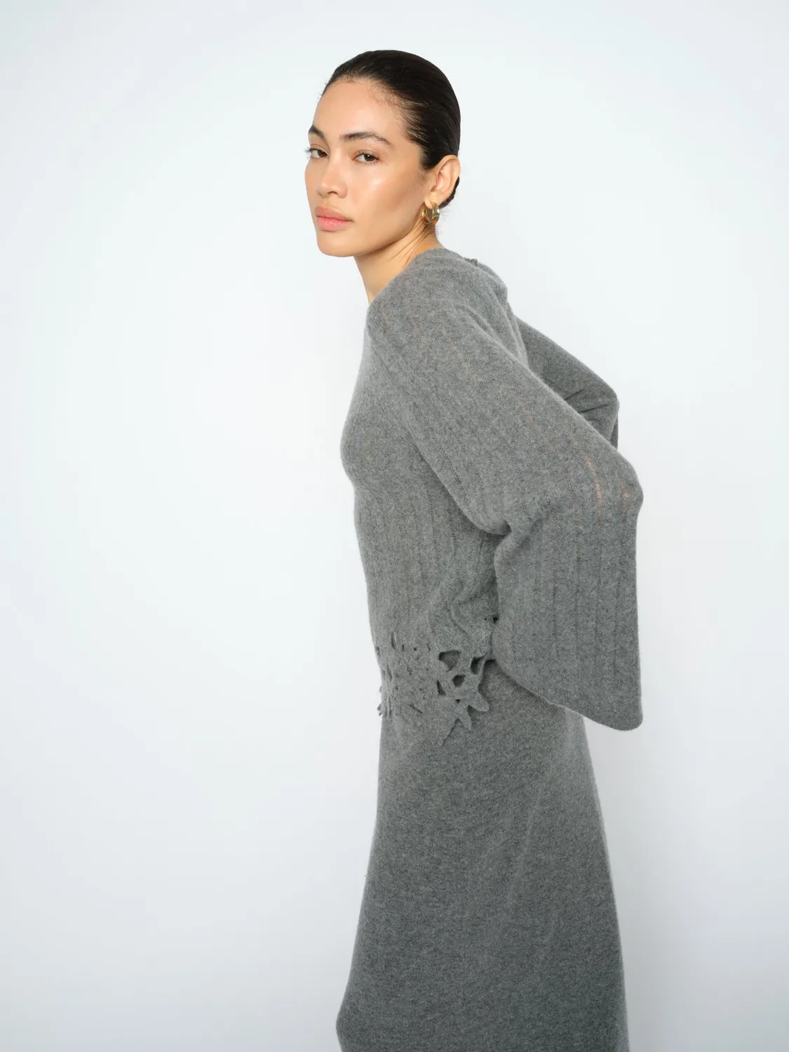 Mos Mosh MMVanju Liora Lace Pullover Lochstrick Relaxed