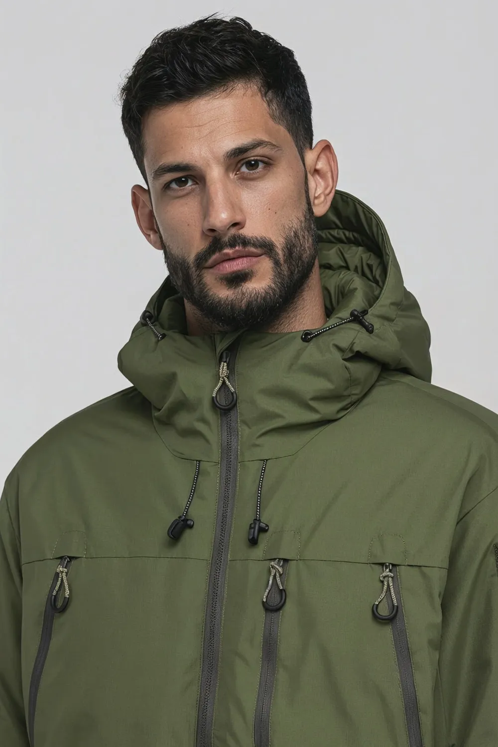 Alife & Kickin MosesAK A Puffer Jacket Grün Herren