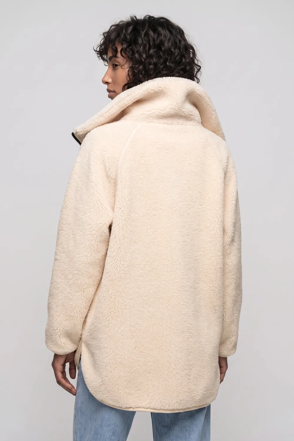Alife & Kickin SariaAK T Teddyjacke Beige Damen