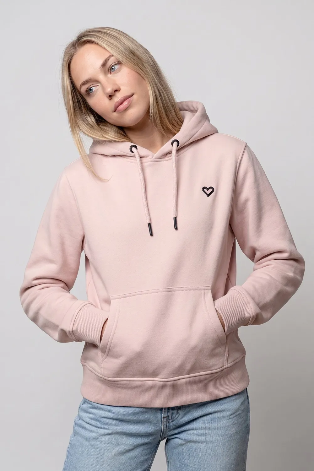 Alife & Kickin SorgaAK A Damen Hoodie Rosa