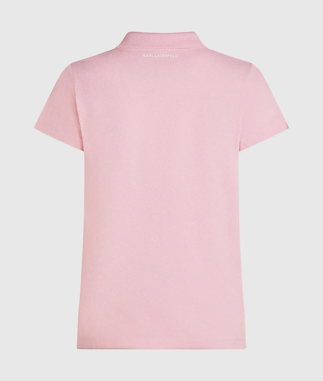 Karl Lagerfeld Ikon Pique Polo Bio-Baumwolle gestickt