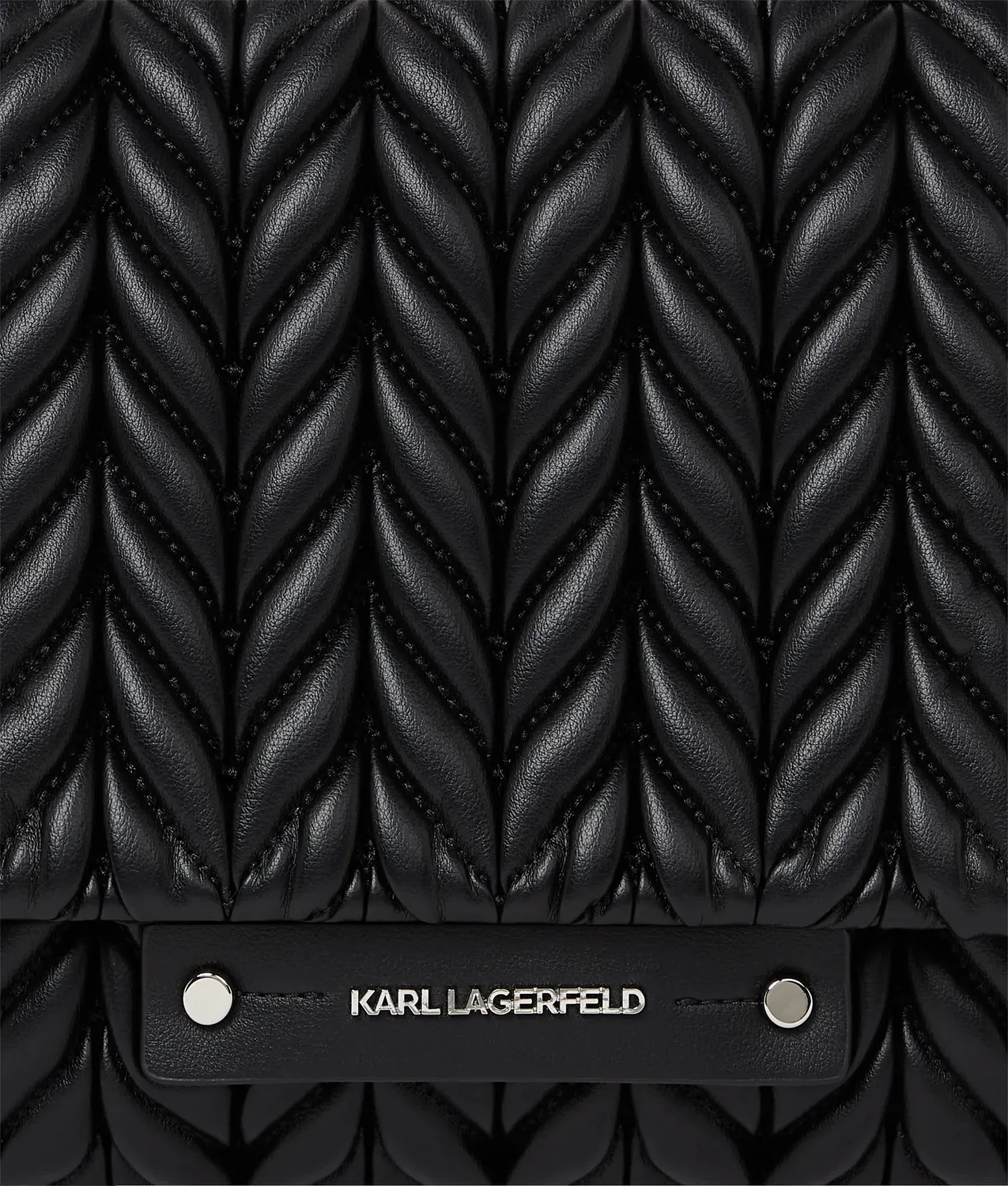 Karl Lagerfeld K/Weave Schultertasche geflochten