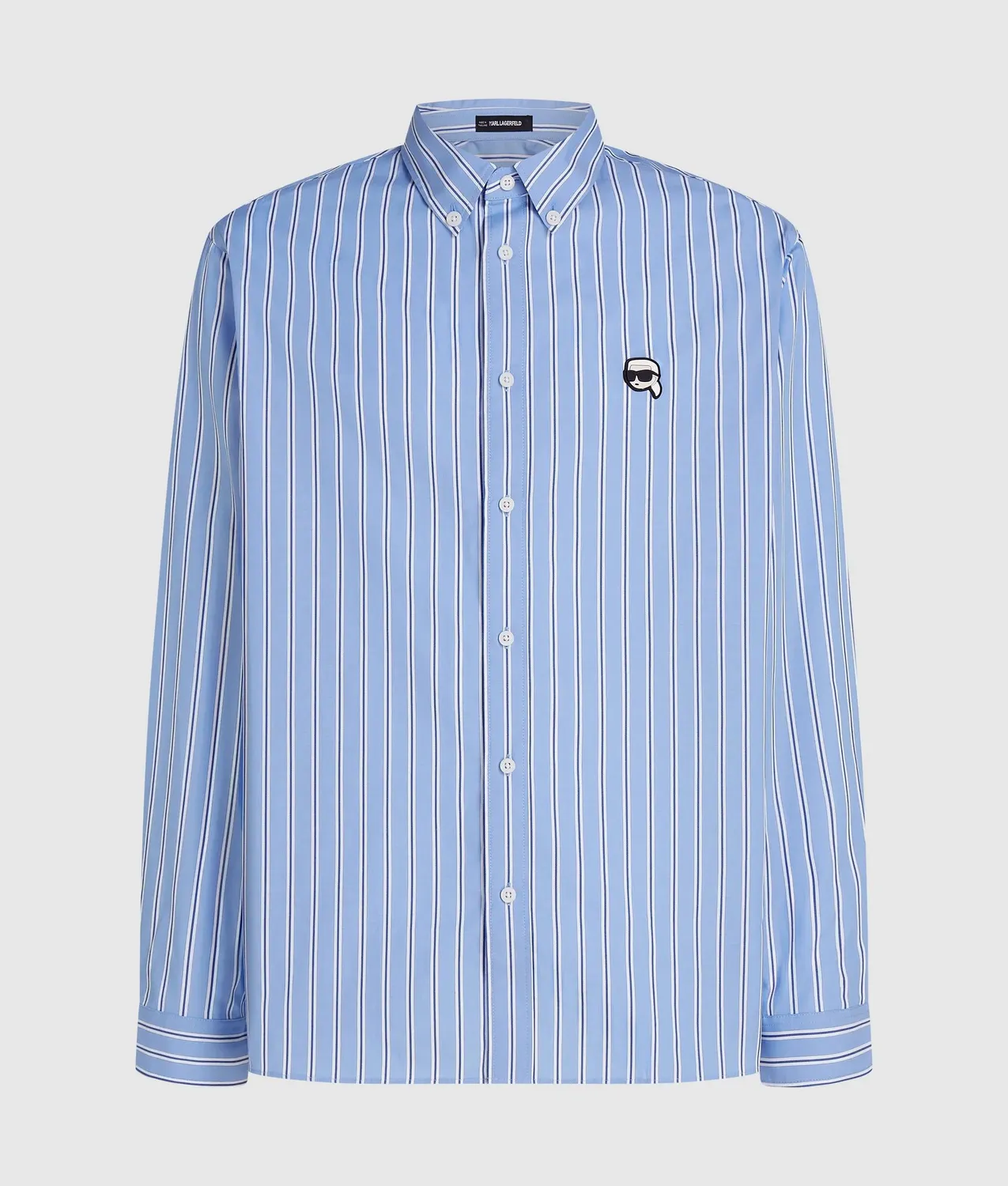 Karl Lagerfeld Ikon Stripe Relaxed Hemd Herren M