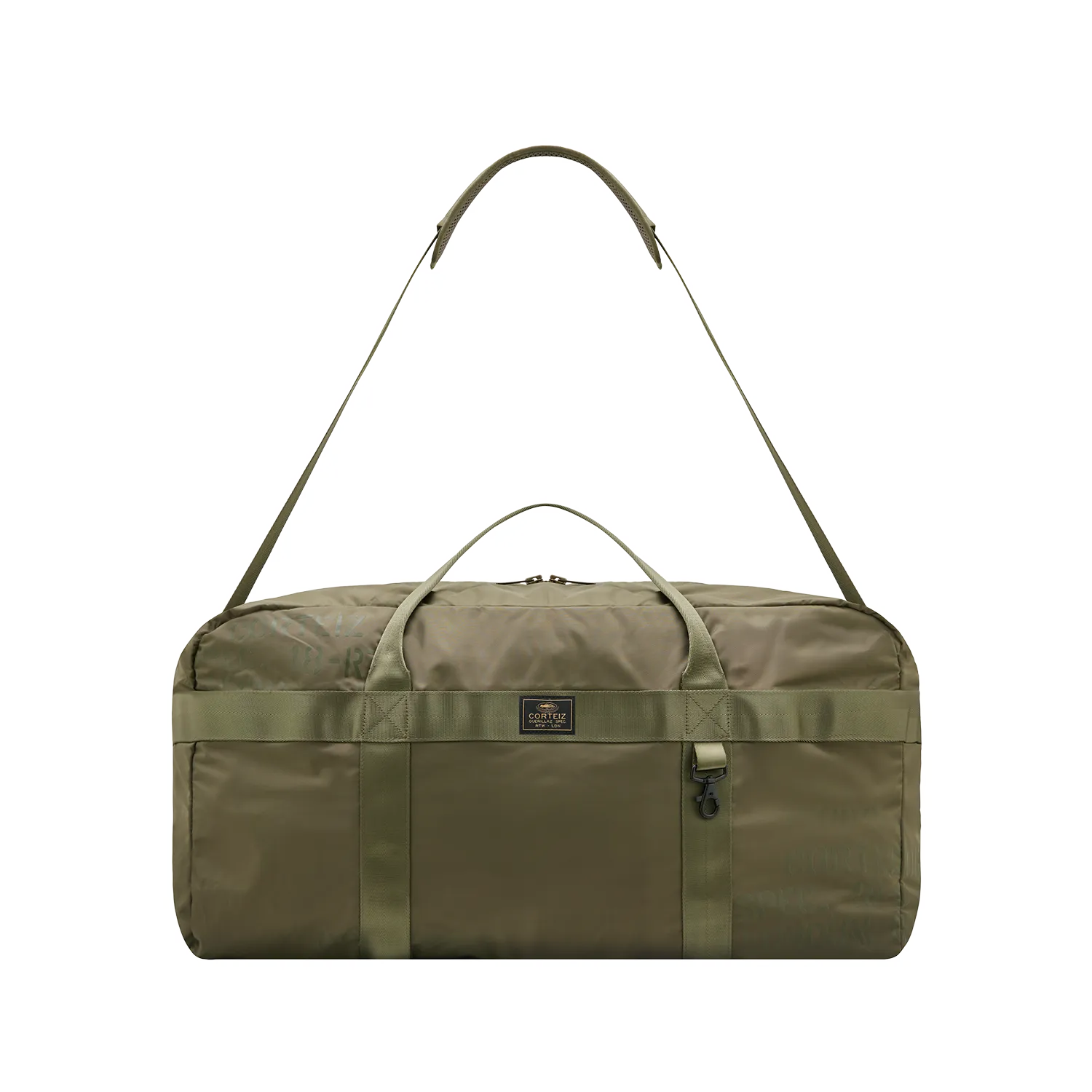 Corteiz XXL Commando Duffle Bag Olive Nylon