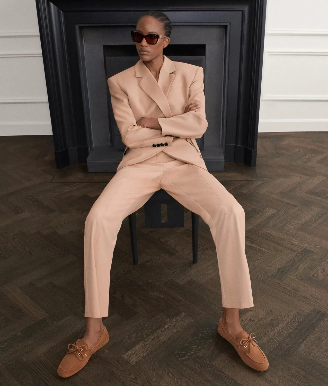 Karl Lagerfeld Satin-Blend Pants Viskose-Satin Crepe Gr 0-10