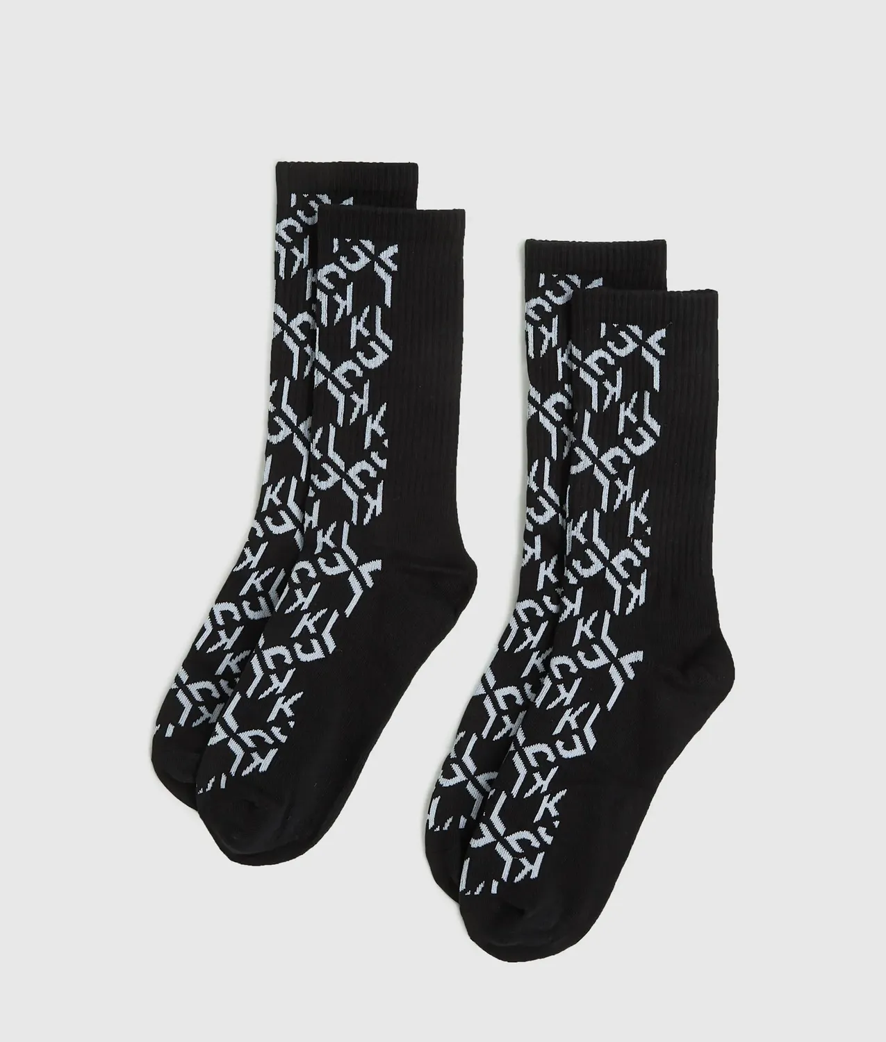 Karl Lagerfeld KL Jeans Monogram Socken 2er-Pack