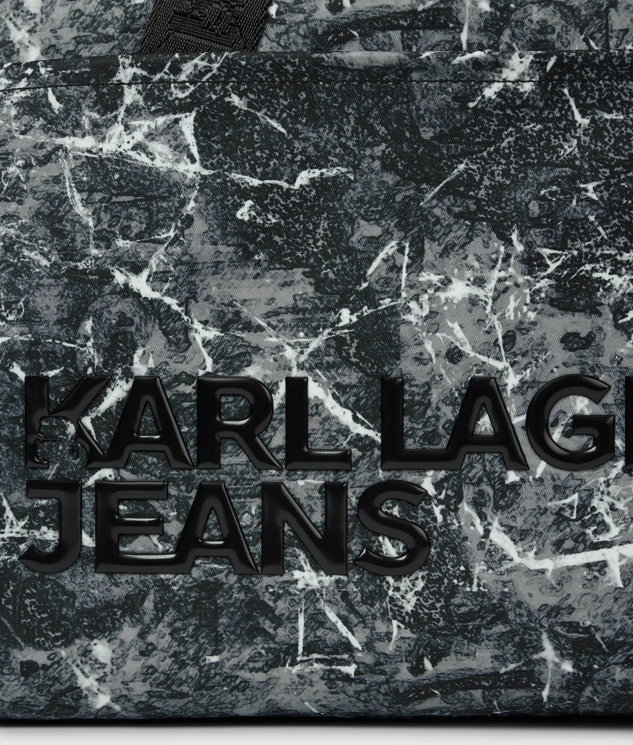 Karl Lagerfeld KL Jeans Graffiti Gym Bag Sporttasche Nylon One Size