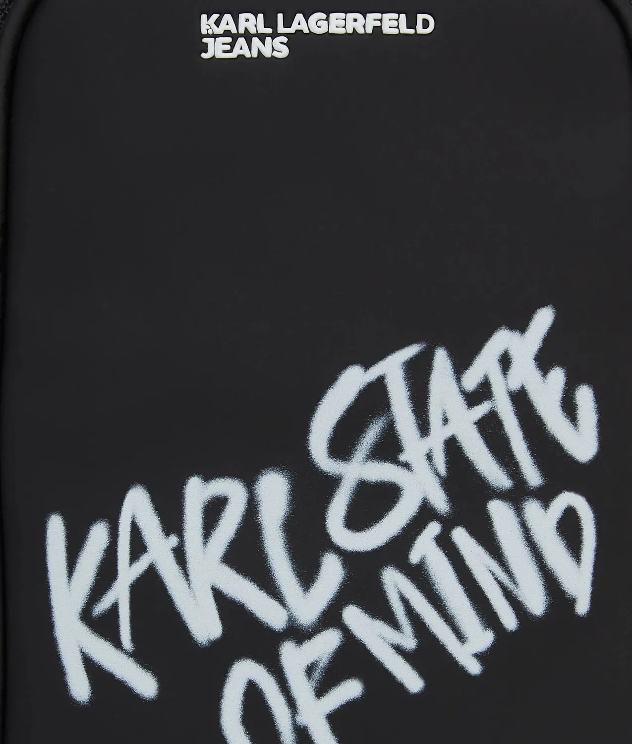 Karl Lagerfeld Jeans Coated Quote Handytasche wasserabweisend