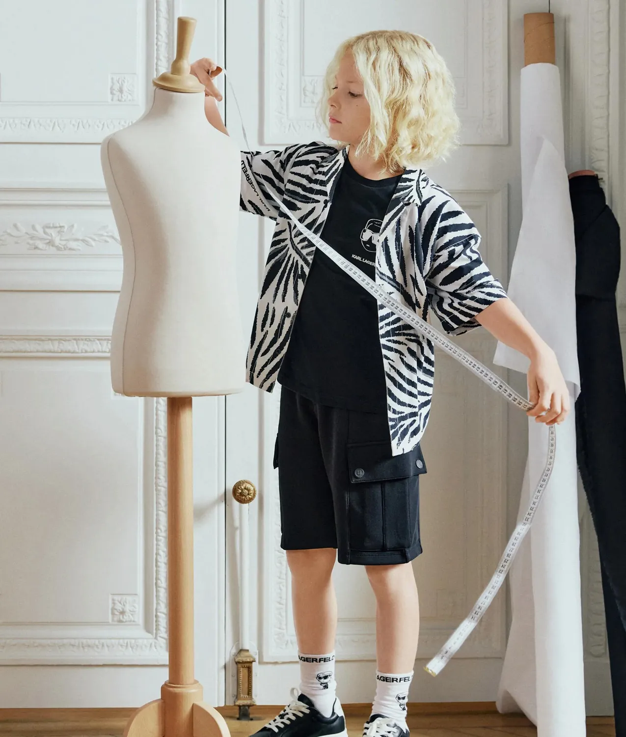 Karl Lagerfeld Boys Cargo Shorts Baumwolle Kinder