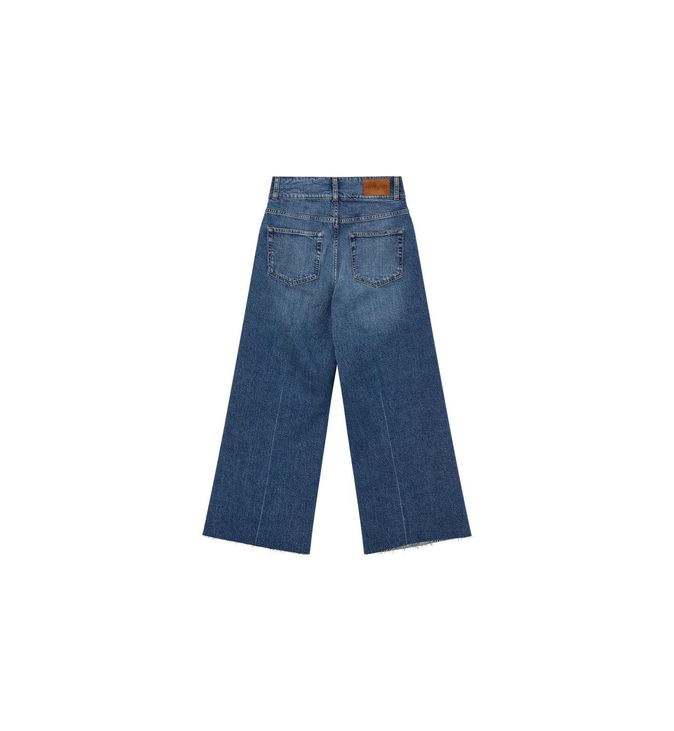 Mos Mosh MMHNoble Dreamy Jeans Wide Leg Blau