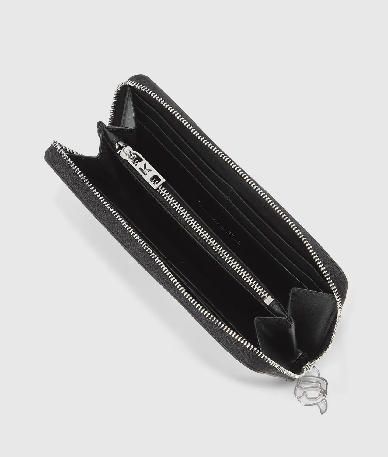Karl Lagerfeld Ikon Continental Wallet glatt One Size