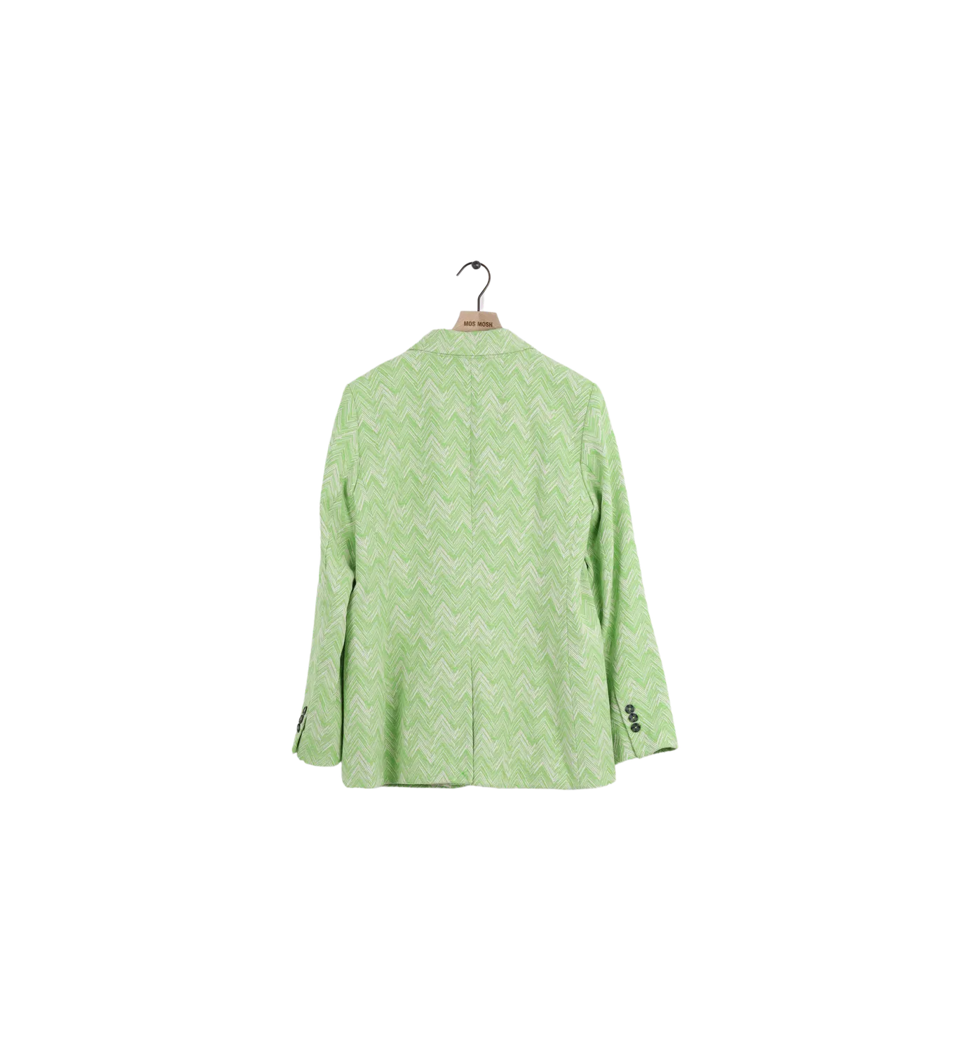 Mos Mosh ReLoved MMIvory Leela Blazer Gr.38 Grün Fischgrat