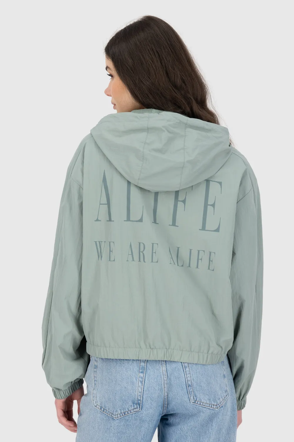 Alife & Kickin JovanaAK A Jacke Hellgrün Nylon vegan