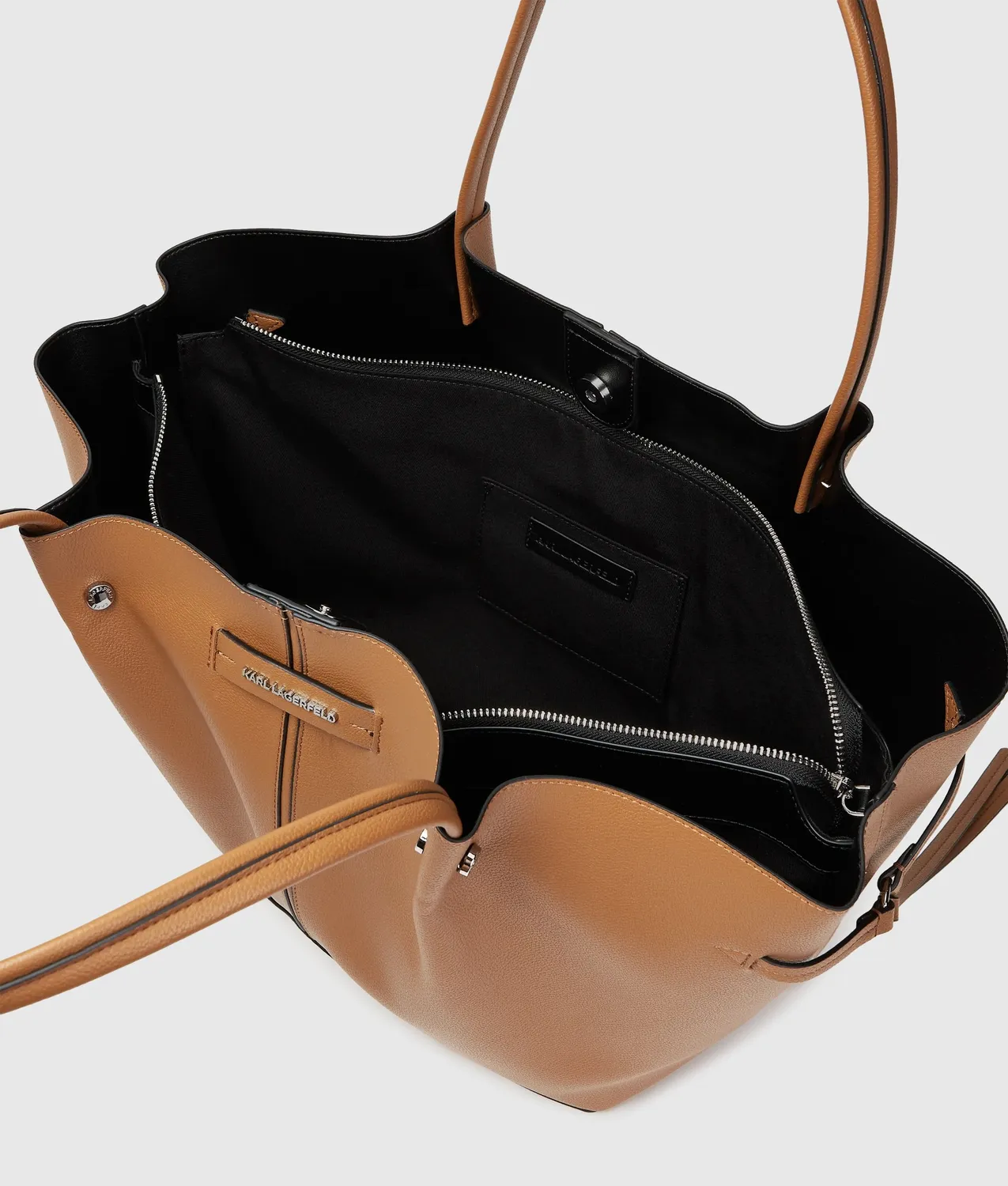 Karl Lagerfeld K/Pierced Medium Tote Tasche Schwarz