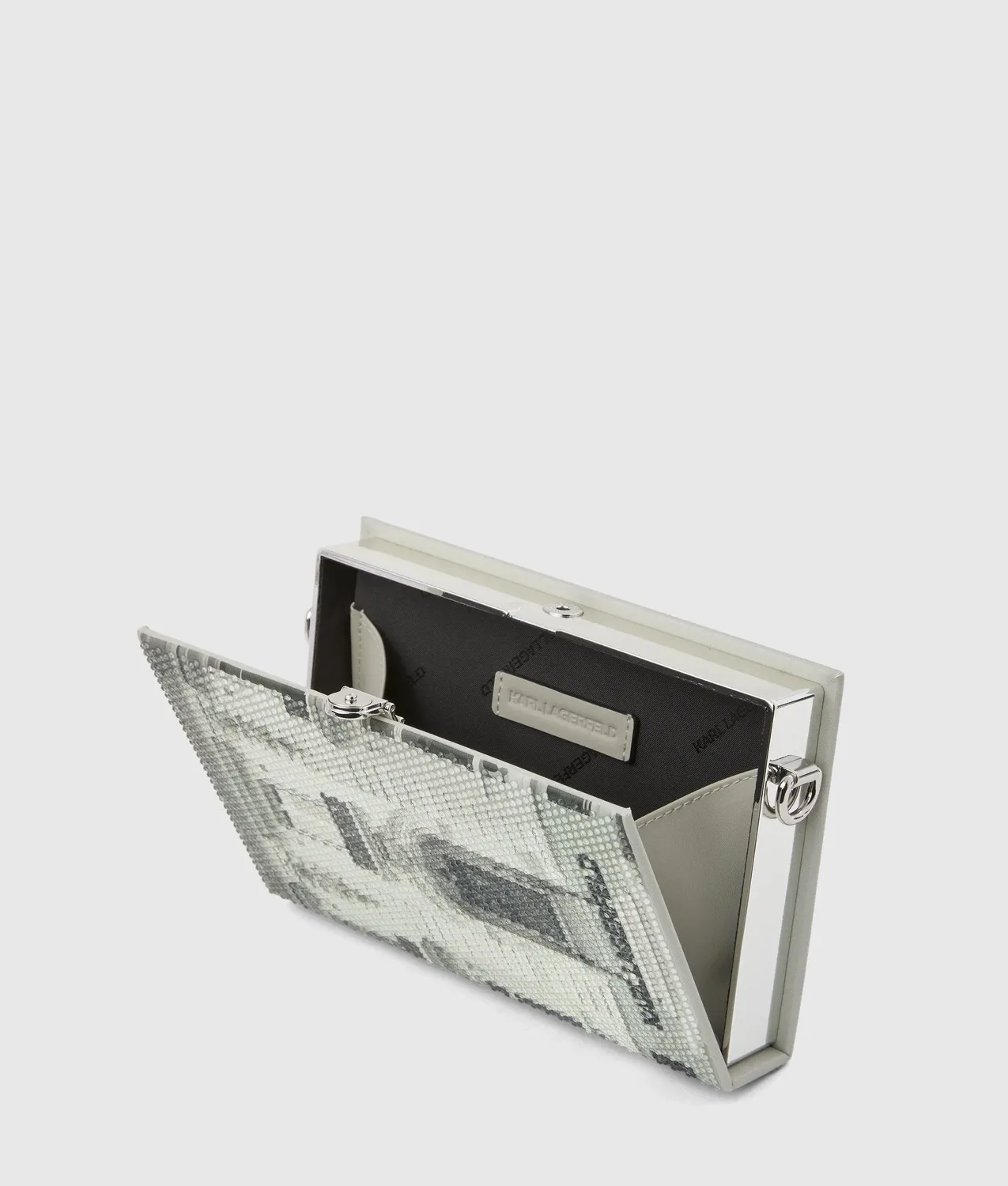 Karl Lagerfeld K/Soiree Maison Minaudière Tasche Strass
