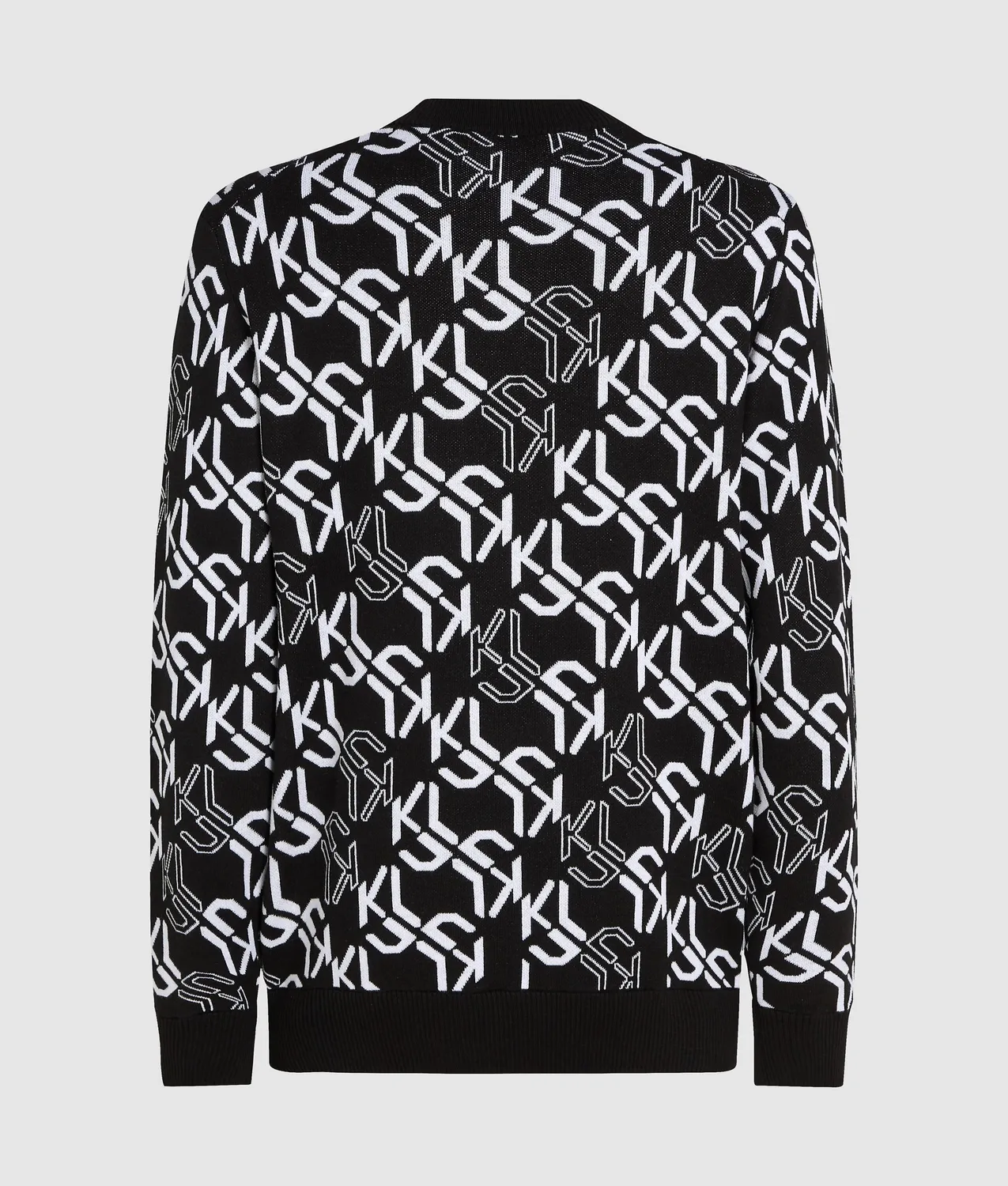 Karl Lagerfeld Monogram Pullover Strick Allover