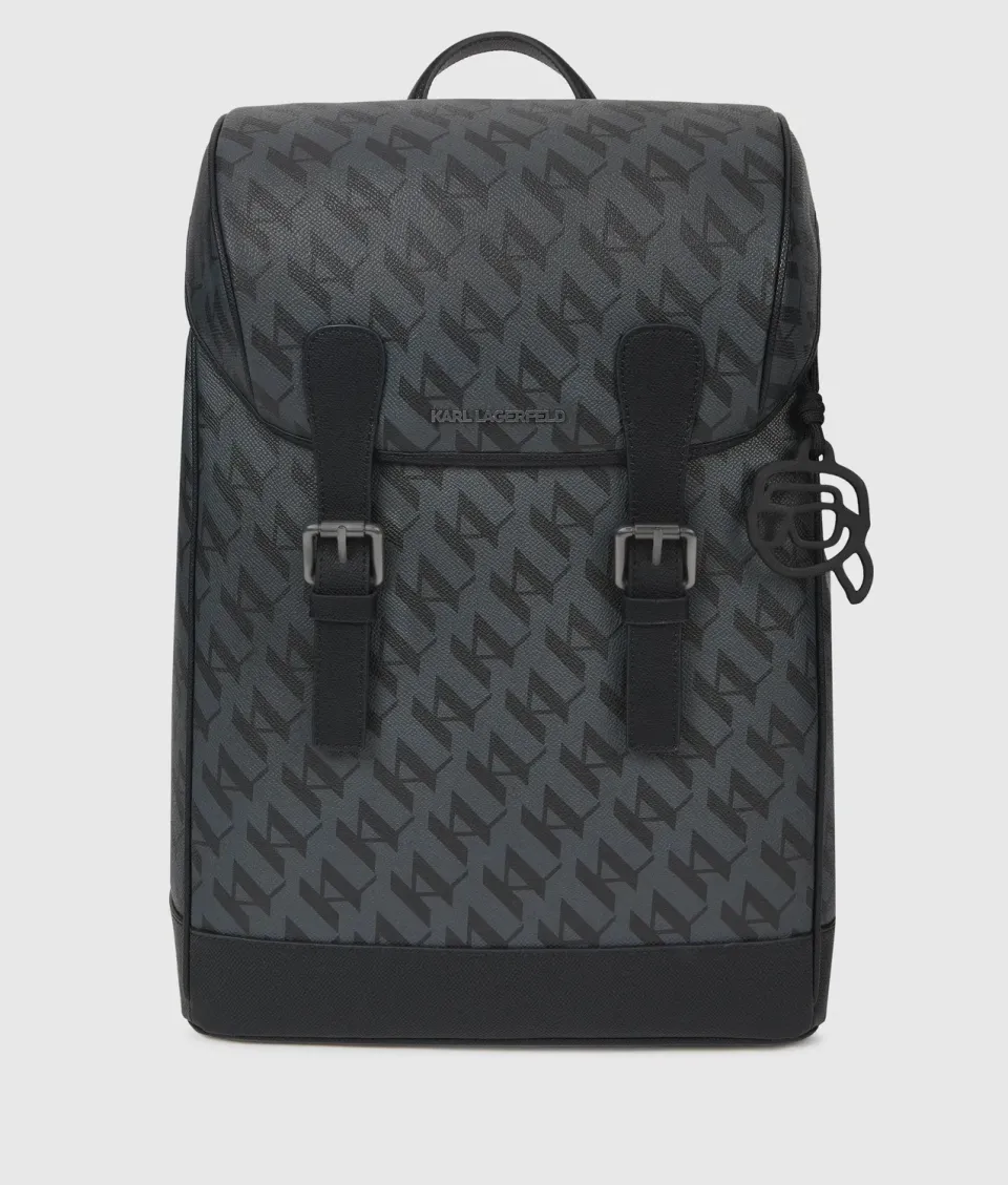 Karl Lagerfeld Ikon Monogram Rucksack Herren Anhänger